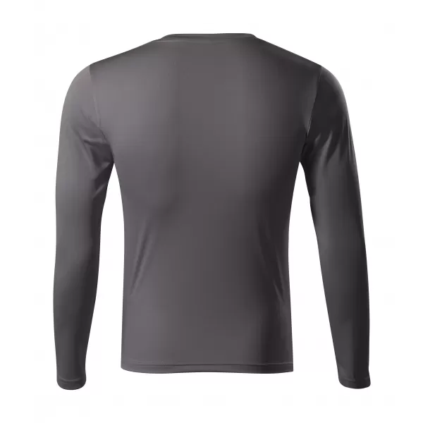 Tricou funcțional pentru bărbați cu mâneci lungi ALTISPORT NoPrint NP/ALM861 GRI OȚEL 