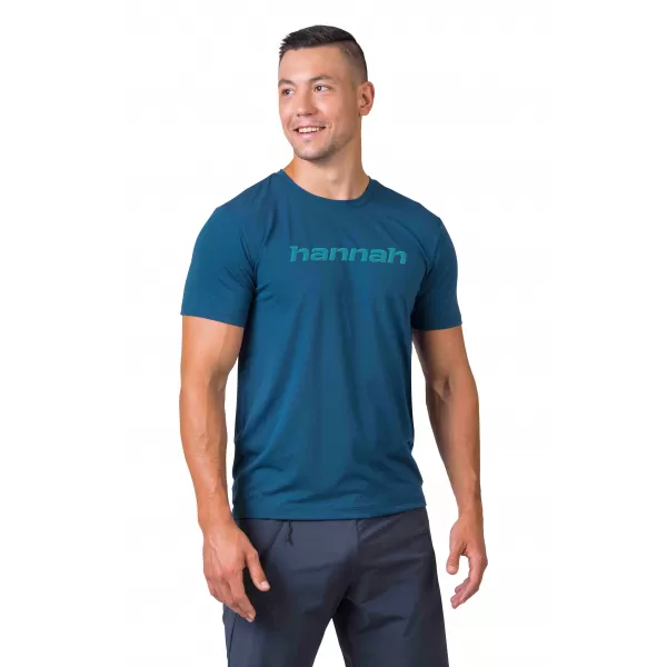  Tricou pentru bărbați HANNAH BINE ALBASTRU MARINAR 