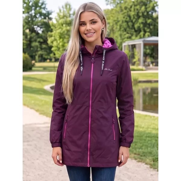  Geaca de dama ALTISPORT CHELSIE VIOLET/ROZ 