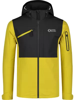 Jachetă softshell pentru bărbați NORDBLANC ALMIGHTY NBSSM8006 CHIHLIMBAR