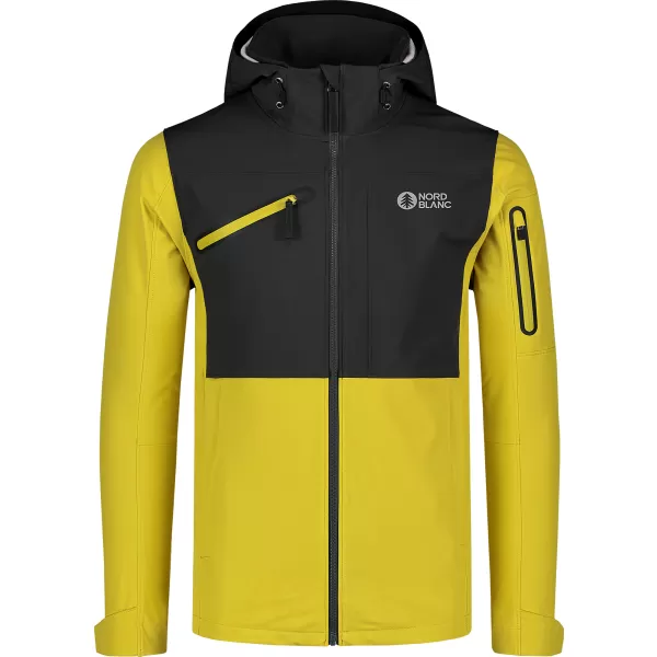  Jachetă softshell pentru bărbați NORDBLANC ALMIGHTY NBSSM8006 CHIHLIMBAR 