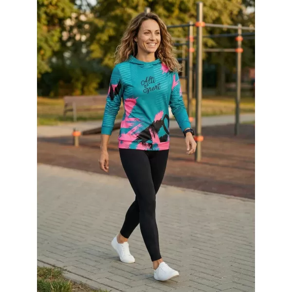  Hanorac funcțional premium pentru femei ALTISPORT VOJ/ALW027MI01 KEROSENUL 