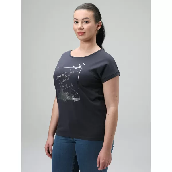  Tricou pentru femei LOAP BAZALA CLW2440 ALBASTRU ÎNCHIS 