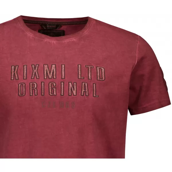  Tricou pentru bărbați KIXMI SALEM BURGUNDIA 
