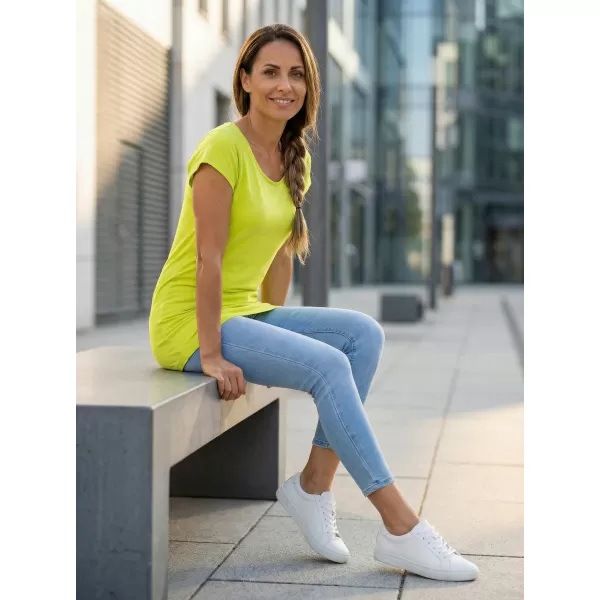  Tricou lung de damă ALTISPORT NoPrint NP/ALW321 LĂMÂIE VERDE 