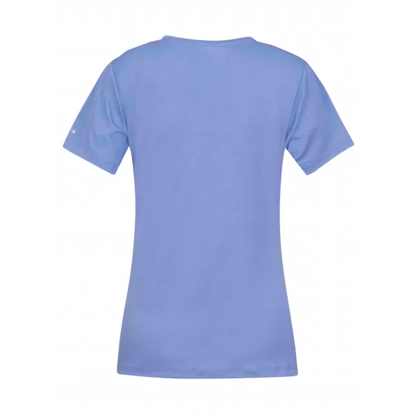  Tricou pentru femei HANNAH CORDY DENIM ALBIT 
