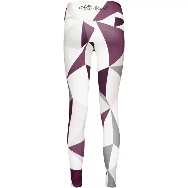  Jambiere lungi premium de damă ALTISPORT VOJ/ALW007LEG01 ALB 