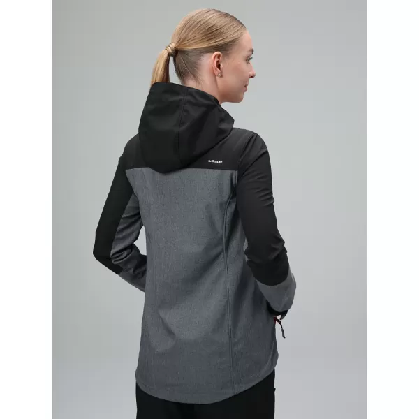  Jachetă softshell de damă LOAP LADANA SFW2403 GRI 