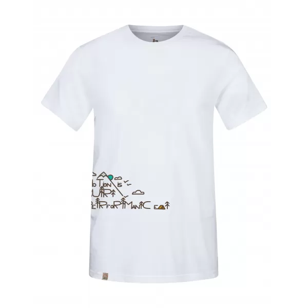  Tricou pentru bărbați HANNAH SKATCH ALB 
