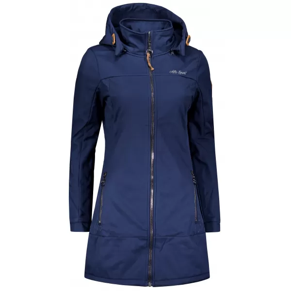  Palton softshell dama ALTISPORT CIARA ALBASTRU INCHIS 