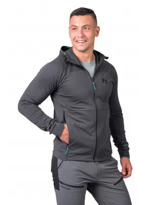 Hanorac pentru bărbați HANNAH ETHAN HOODY ANTRACIT MEL