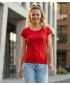 Tricou pentru femei ALTISPORT NoPrint NP/ALW221 ROȘU