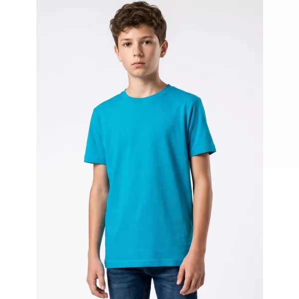  Tricou pentru copii ALTISPORT NoPrint NP/ALK531 TURCOAZ 