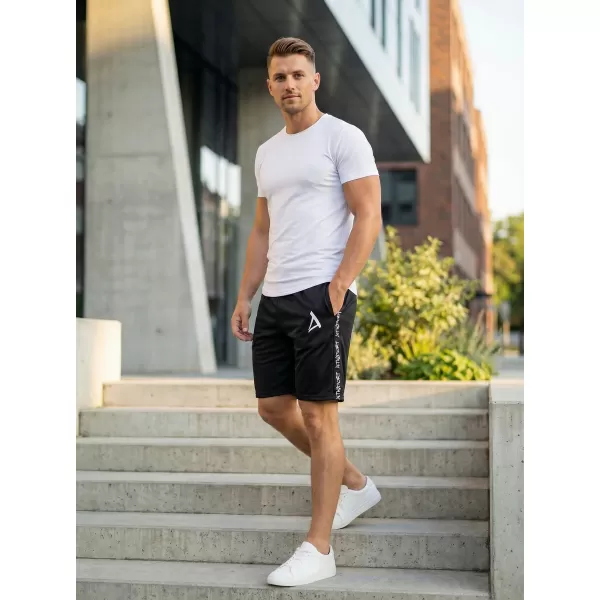  Pantaloni scurți funcționali premium pentru bărbați ALTISPORT VOJ/ALM021KRA01 NEGRU 