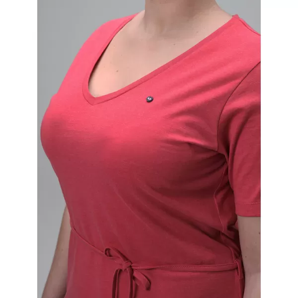  Rochie LOAP AURORA CLW2437 ROZ ÎNCHIS 