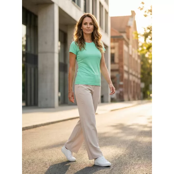  Tricou funcțional de damă ALTISPORT NoPrint NP/ALW041 MENTĂ 