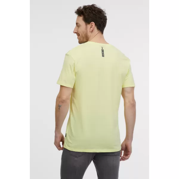  Tricou pentru bărbați SAM 73 FIDEL MT 844 GALBEN DESCHIS 