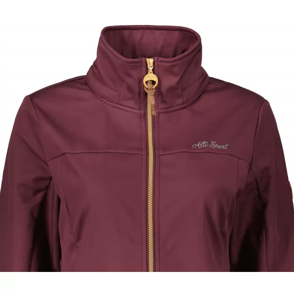  Palton softshell dama ALTISPORT CIARA BURGUNDIA 