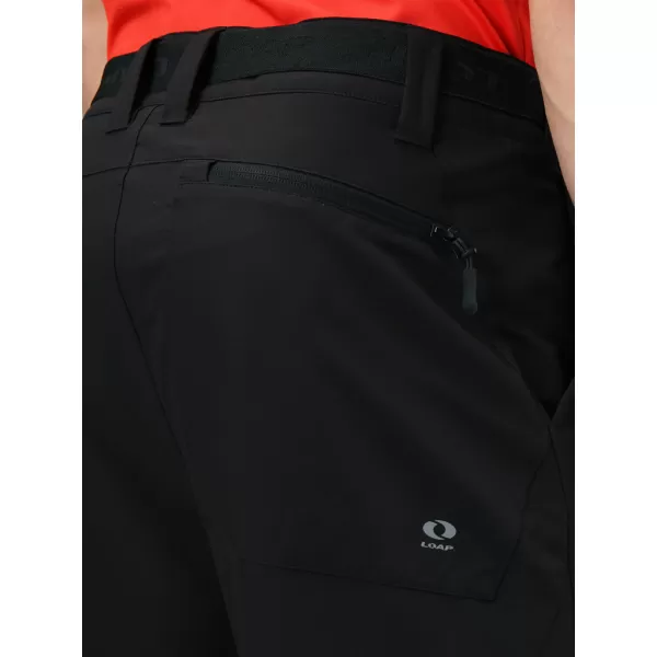  Pantaloni softshell pentru bărbați LOAP URZEK SFM2408 NEGRU 