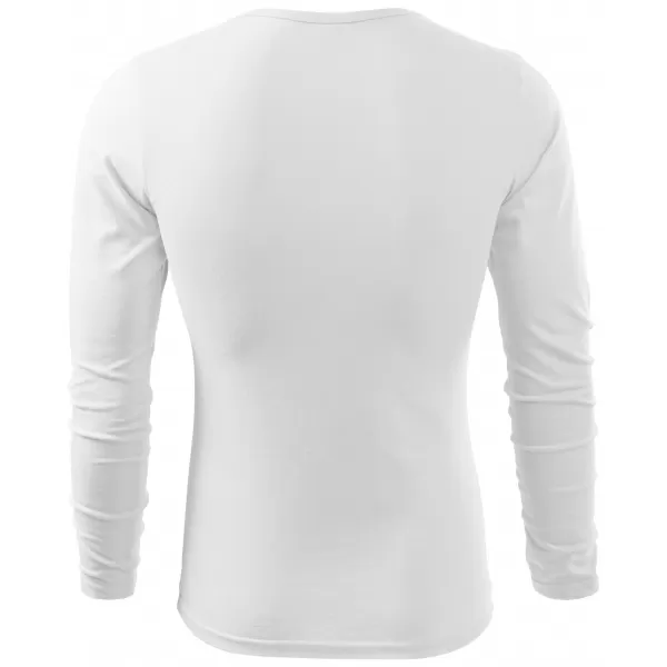  Tricou pentru bărbați cu mâneci lungi ALTISPORT NoPrint NP/ALM911 ALB 