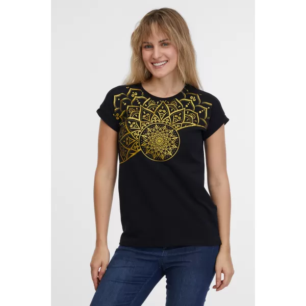  Tricou pentru femei SAM 73 MILAGROS WT 911 NEGRU 