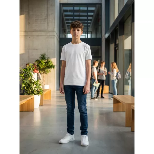  Tricou pentru copii ALTISPORT NoPrint NP/ALK531 ALB 