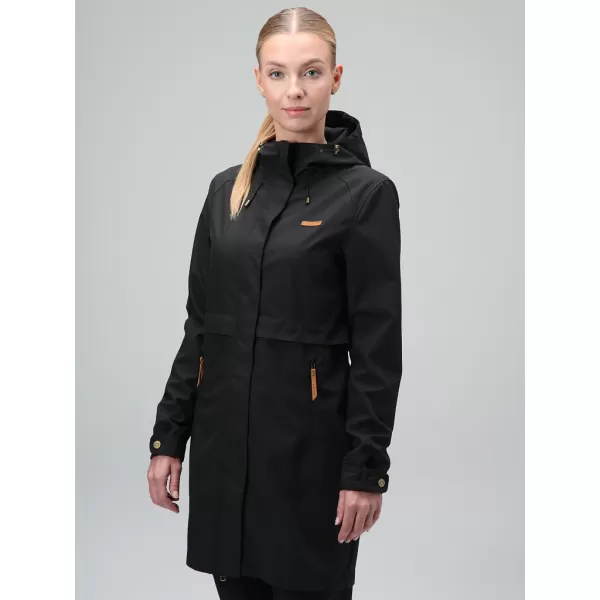  Palton softshell dama LOAP LACROSA SFW2401 NEGRU 