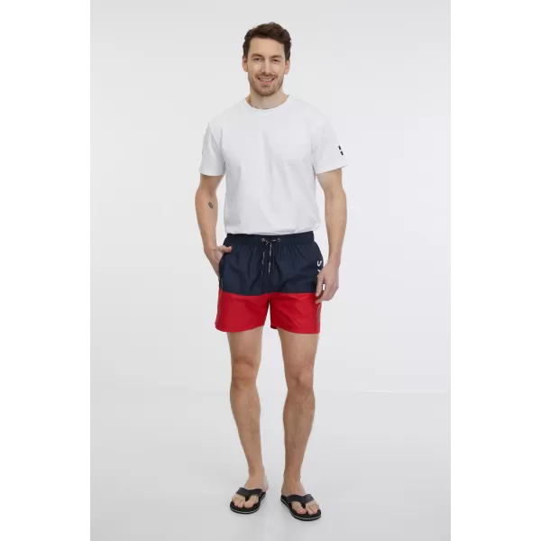  Pantaloni scurți de înot pentru bărbați SAM 73 EDUARDO MS 818 ROŞU 
