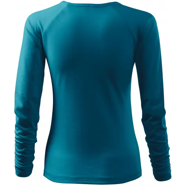  Tricou de damă cu mâneci lungi ALTISPORT NoPrint NP/ALW721 TURCOAZ ÎNCHIS 
