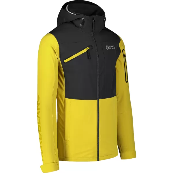  Jachetă softshell pentru bărbați NORDBLANC ALMIGHTY NBSSM8006 CHIHLIMBAR 