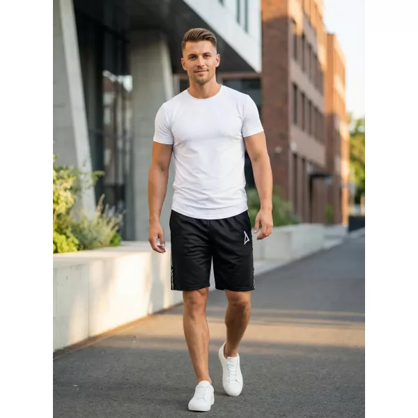  Pantaloni scurți funcționali premium pentru bărbați ALTISPORT VOJ/ALM021KRA01 NEGRU 