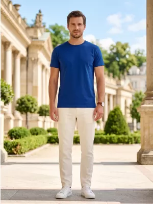 Tricou pentru bărbați ALTISPORT NoPrint NP/ALM921 ALBASTRU REGAL