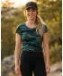 Tricou pentru femei ALTISPORT NoPrint NP/ALW22C CAMUFLAJ/BENZINĂ