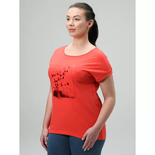  Tricou pentru femei LOAP BAZALA CLW2440 ROŞU 