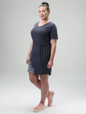 Rochie LOAP AURORA CLW2437 ALBASTRU ÎNCHIS