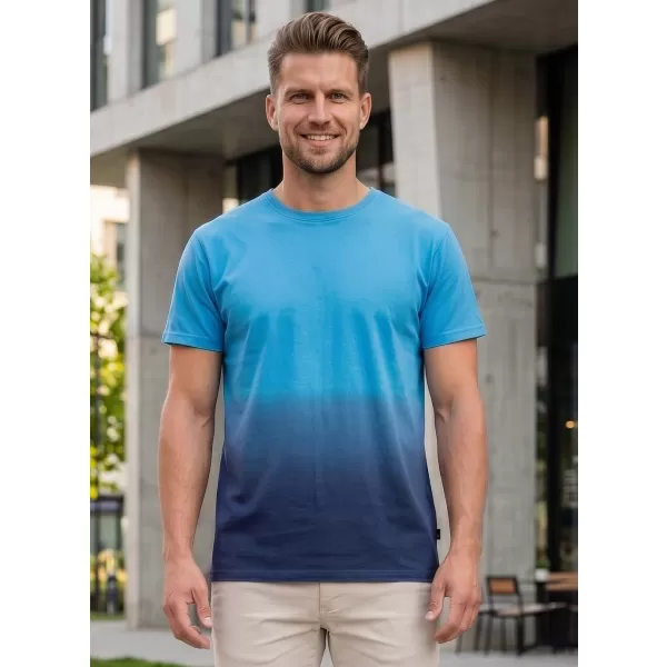  Tricou pentru bărbați SAM 73 VITO MT 833 ALBASTRU STRĂLUCITOR 