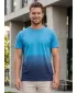 Tricou pentru bărbați SAM 73 VITO MT 833 ALBASTRU STRĂLUCITOR