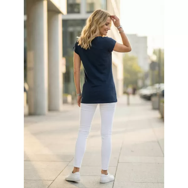  Tricou lung de damă ALTISPORT NoPrint NP/ALW321 ALBASTRU MARIN 