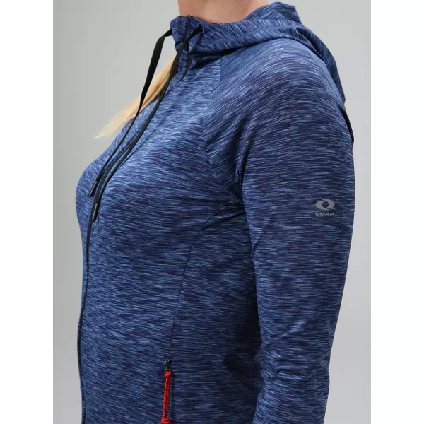  Hanorac de dama LOAP MARCELA TLW2401 ALBASTRU 