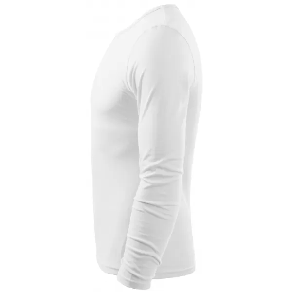  Tricou pentru bărbați cu mâneci lungi ALTISPORT NoPrint NP/ALM911 ALB 