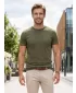 Tricou pentru bărbați ALTISPORT NoPrint NP/ALM921 MILITAR