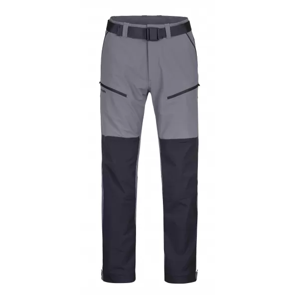  Pantaloni pentru bărbați HANNAH TORG CU DUNGI GRI/ANTRACIT 