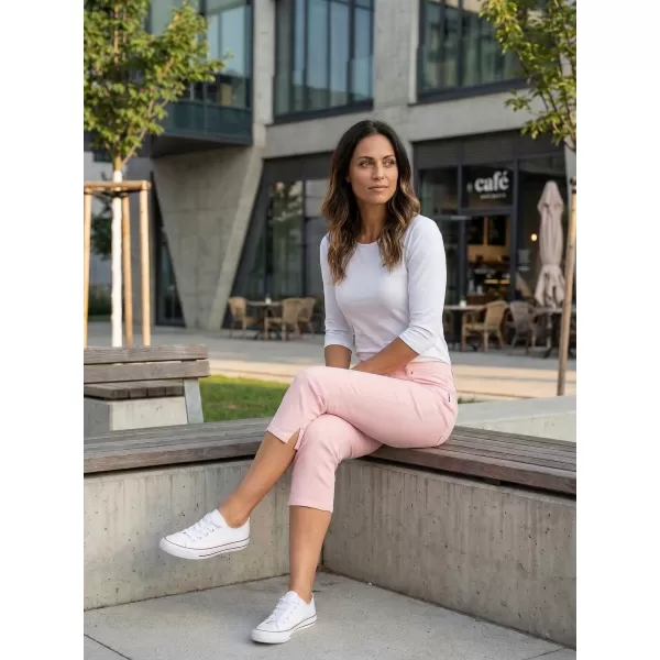  Pantaloni 3/4 dama SAM 73 AMARA WK 812 ROZ DESCHIS 