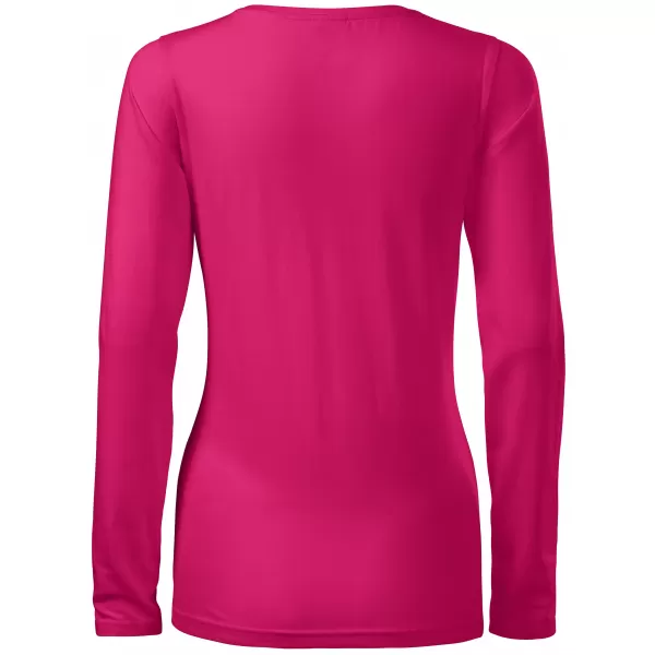  Tricou de damă cu mâneci lungi ALTISPORT NoPrint NP/ALW931 ZMEURĂ 