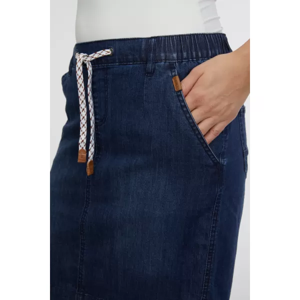  Fusta de dama SAM 73 GISELA WZ 845 DENIM ÎNCHIS LA CULOARE 