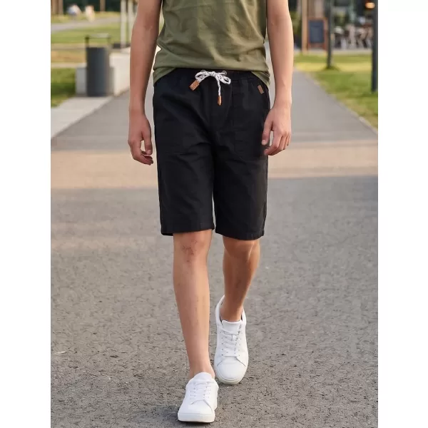 Pantaloni scurți pentru băieți SAM 73 FALKO KS 511 NEGRU 