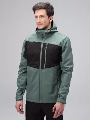 Jachetă softshell pentru bărbați LOAP LADAN SFM2401 VERDE