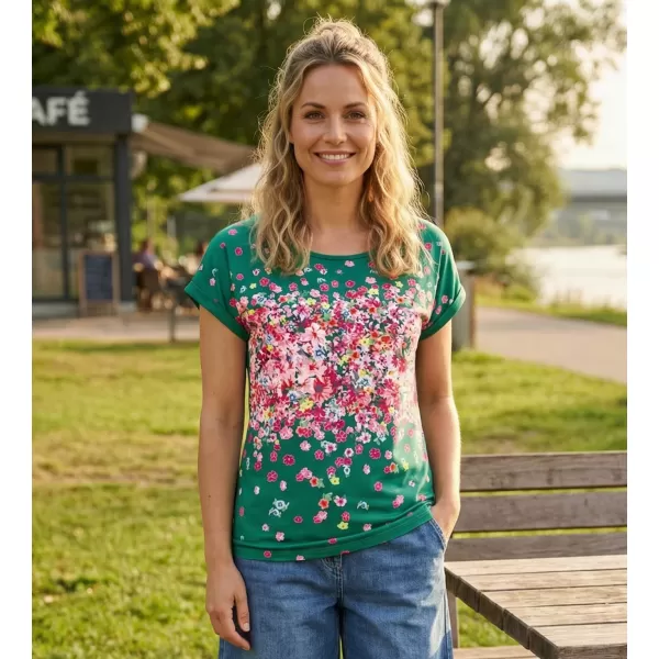  Tricou pentru femei KIXMI SAMANTHA VERDE 