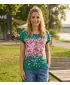 Tricou pentru femei KIXMI SAMANTHA VERDE