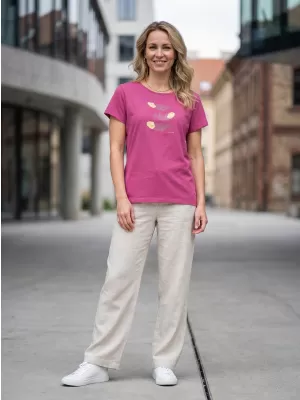 Tricou pentru femei LOAP ASIKA CLW2459 ROZ